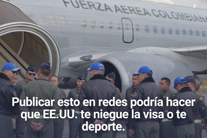 Publicar esto en redes podría hacer que EE.UU. te niegue la visa o te deporte.